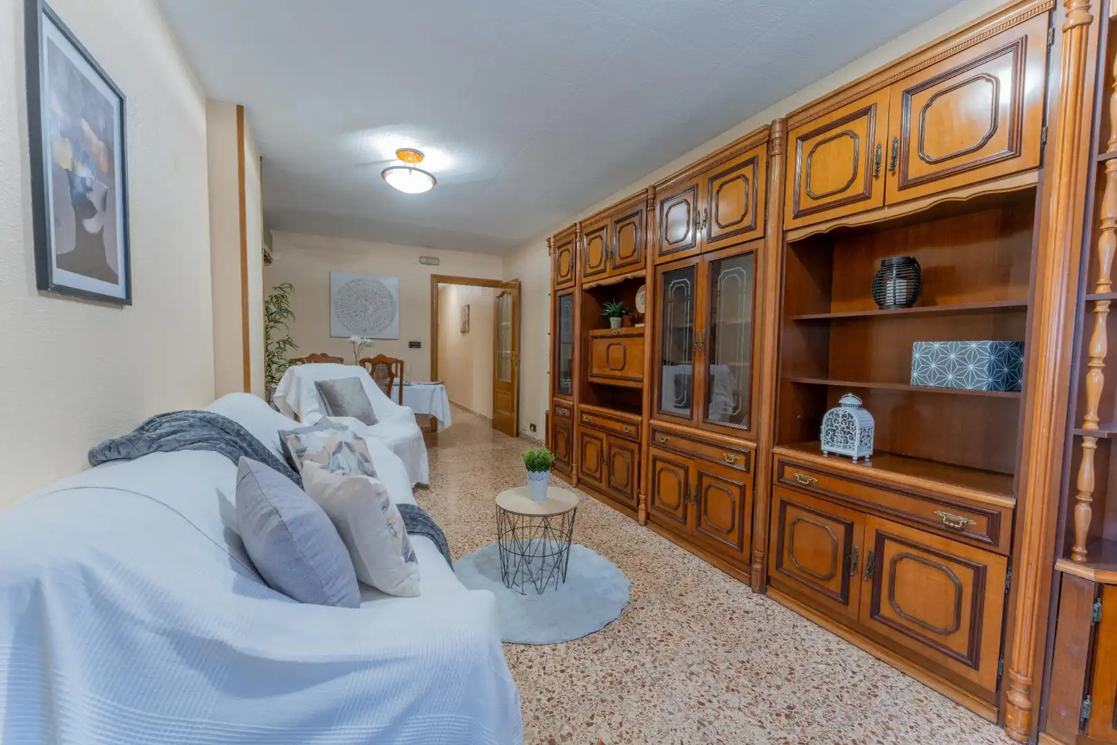 Sala de estar de Piso en venta en Alicante / Alacant con Aire acondicionado