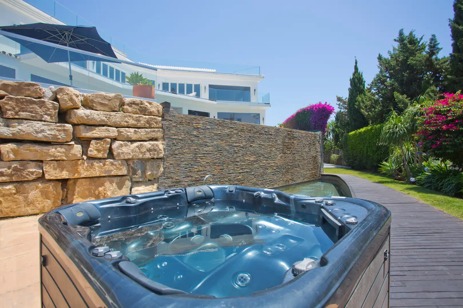 Terraza de Casa o chalet de alquiler en Elviria - Cabopino