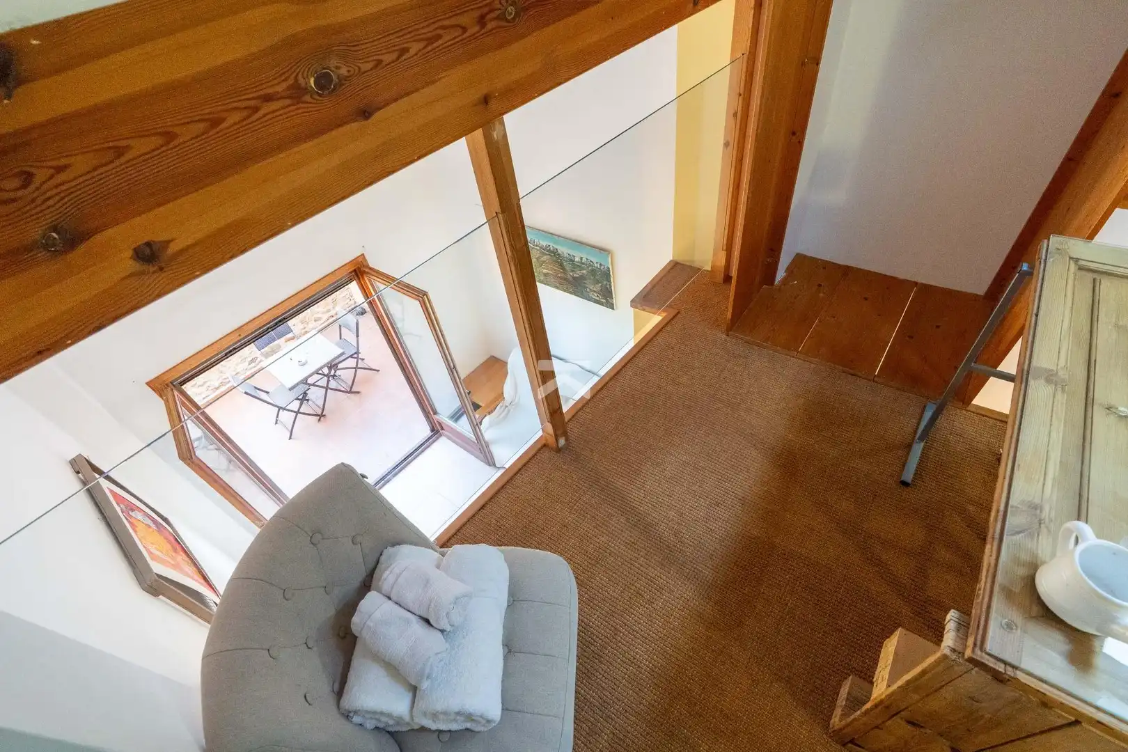 Balcony of Houses for sale in Torroja del Priorat  with Heating, Terrace and Furnished