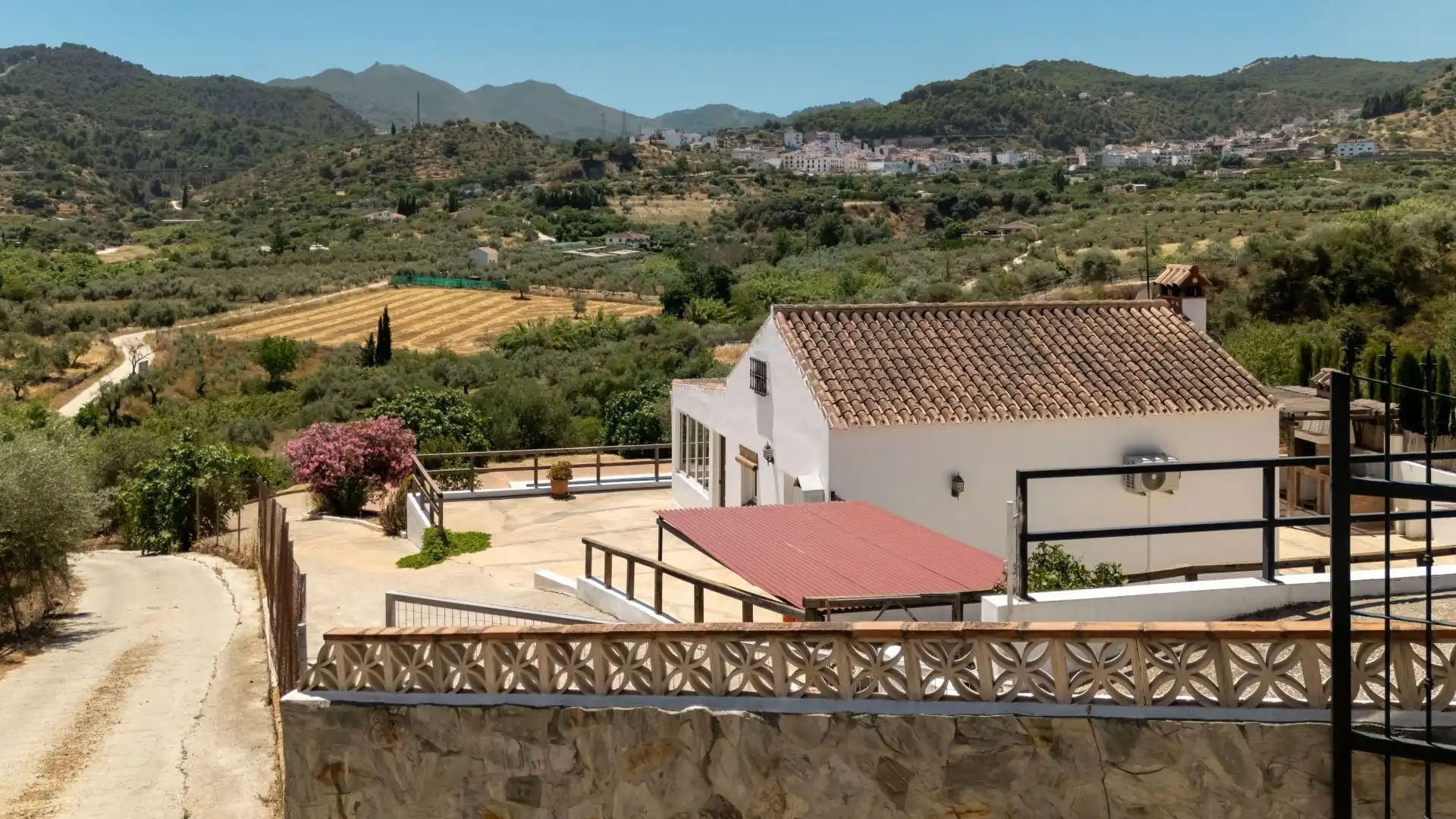 Terrace of Country homes for sale in Monda  with Air Conditioner, Storage room and Swimming Pool