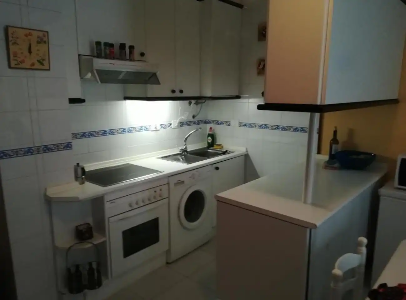 Küche von Wohnung zur Miete in Ourense Capital  mit Heizung, Möbliert und Balkon