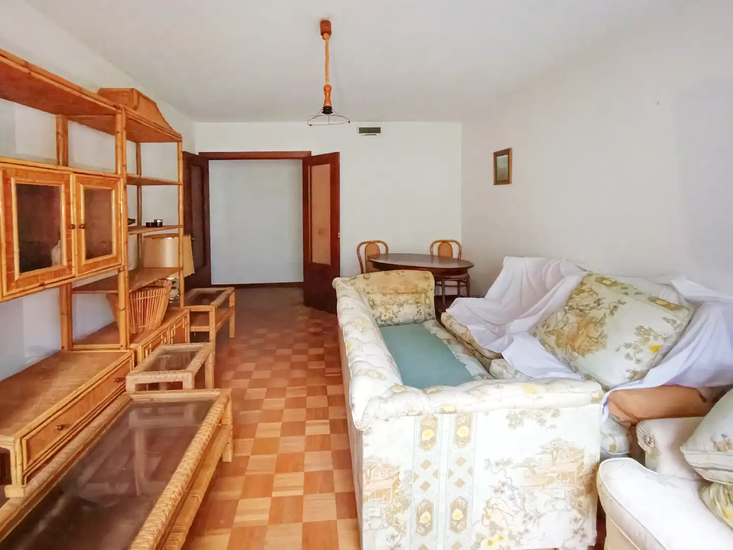 Sala de estar de Piso en venta en Teo con Trastero