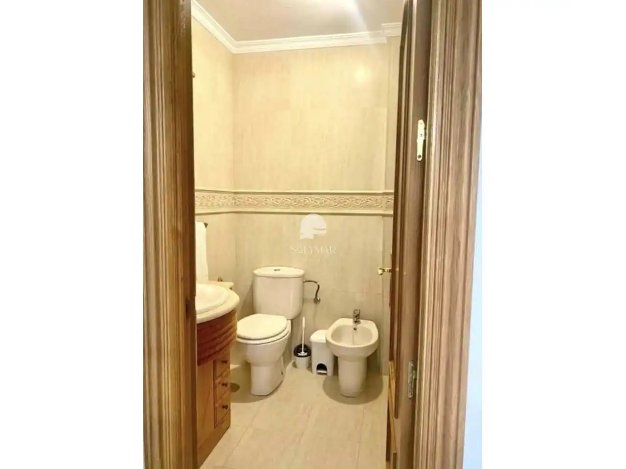 Badezimmer von Dachboden zur Miete in Vélez-Málaga mit Klimaanlage, Terrasse und Möbliert