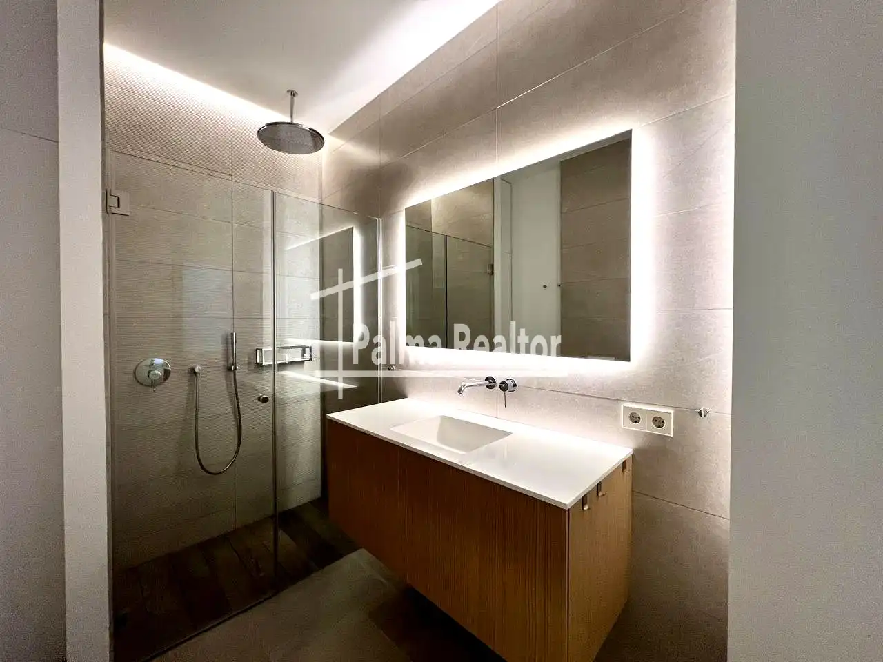 Baño de Loft de alquiler en  Palma de Mallorca con Aire acondicionado y Parquet
