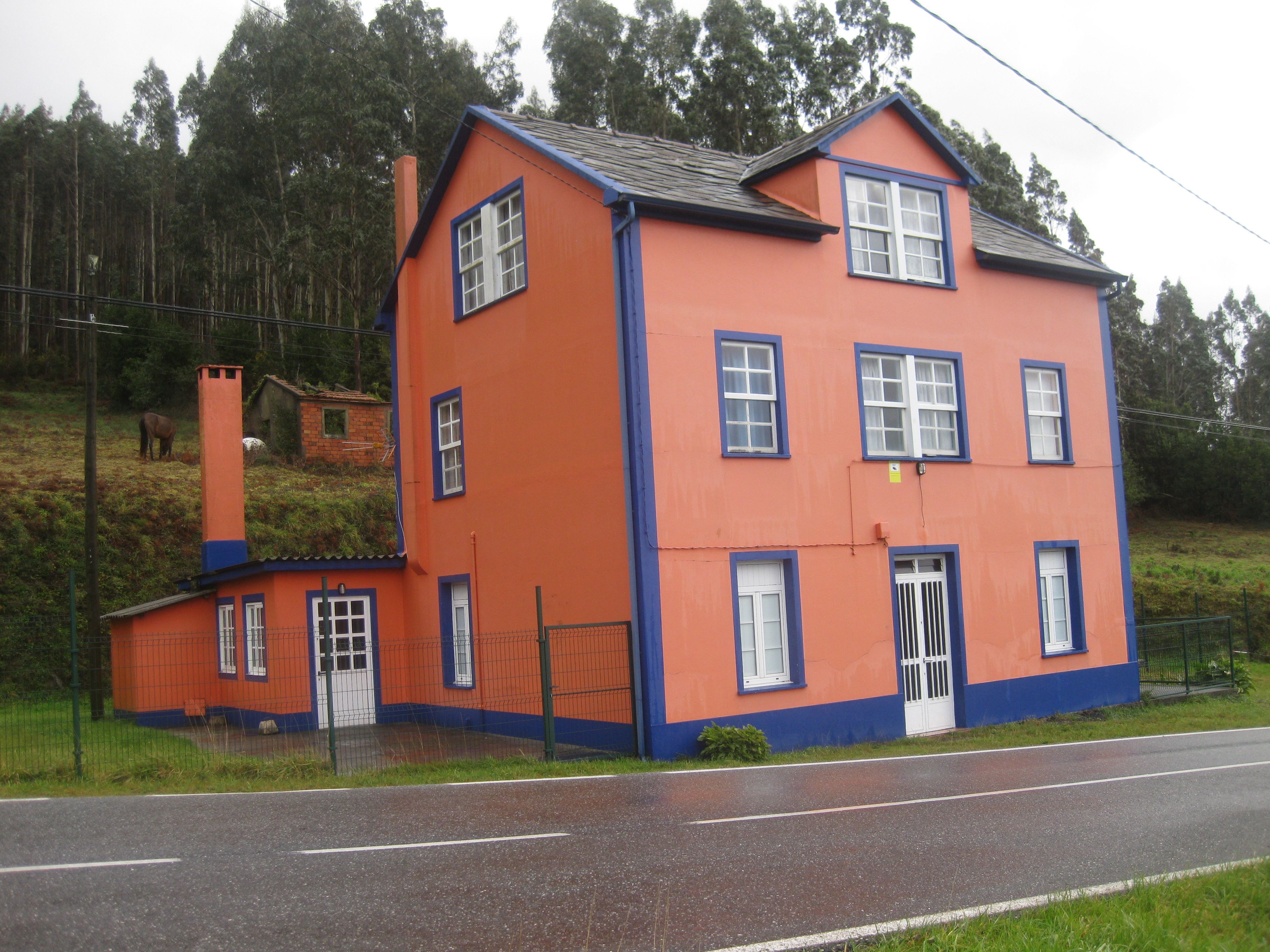 Vista exterior de Casa o xalet en venda en Moeche amb Moblat