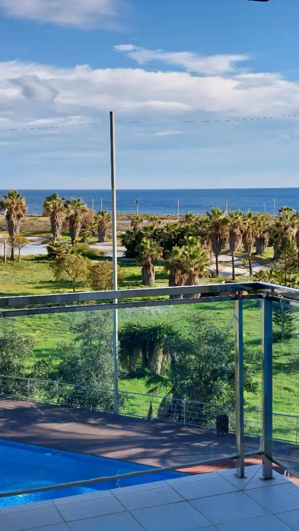 Außenansicht von Wohnungen zur Miete in La Manga del Mar Menor mit Klimaanlage, Terrasse und Möbliert