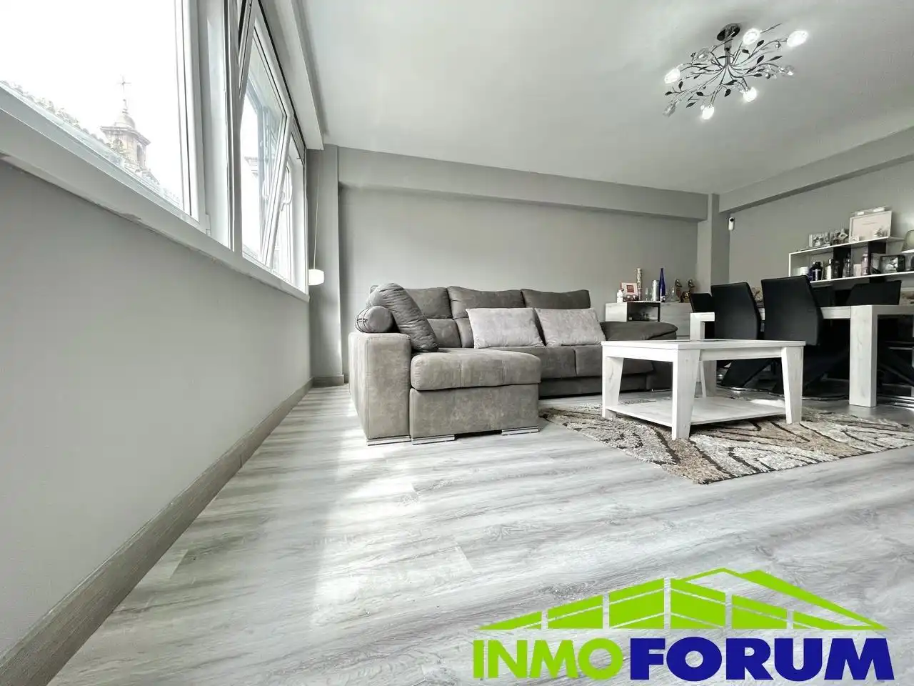 Sala de estar de Piso en venta en A Coruña Capital 
