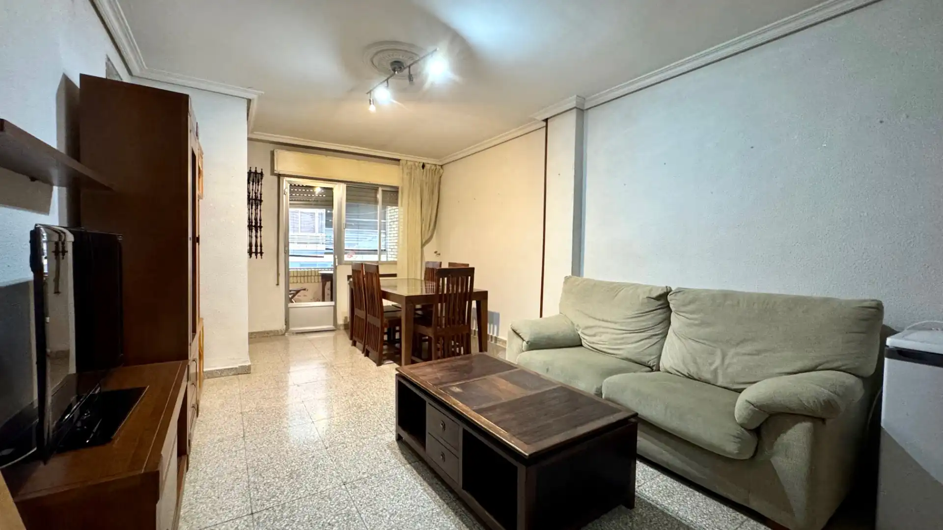 Sala d'estar de Pis en venda en Cáceres amb Calefacció, Terrassa i Moblat