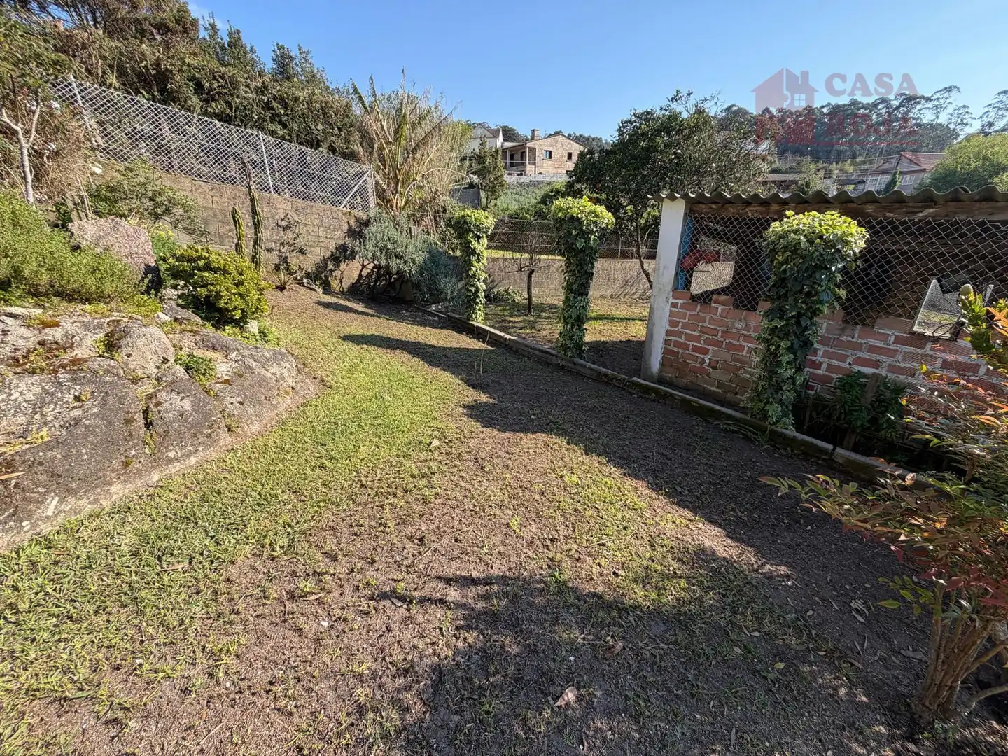 Jardín de Casa o chalet en venta en Bueu con Calefacción, Parquet y Terraza