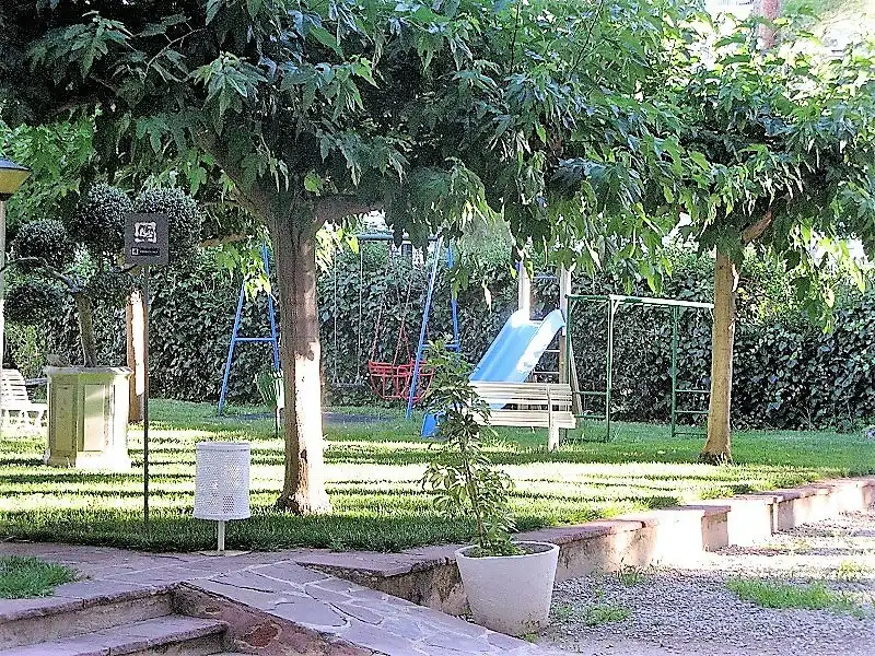 Jardí de Apartament de lloguer en Benicasim / Benicàssim amb Aire condicionat, Calefacció i Jardí privat