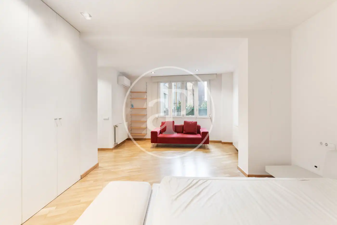 Schlafzimmer von Wohnung zum Verkauf in Valencia mit Klimaanlage, Heizung und Terrasse