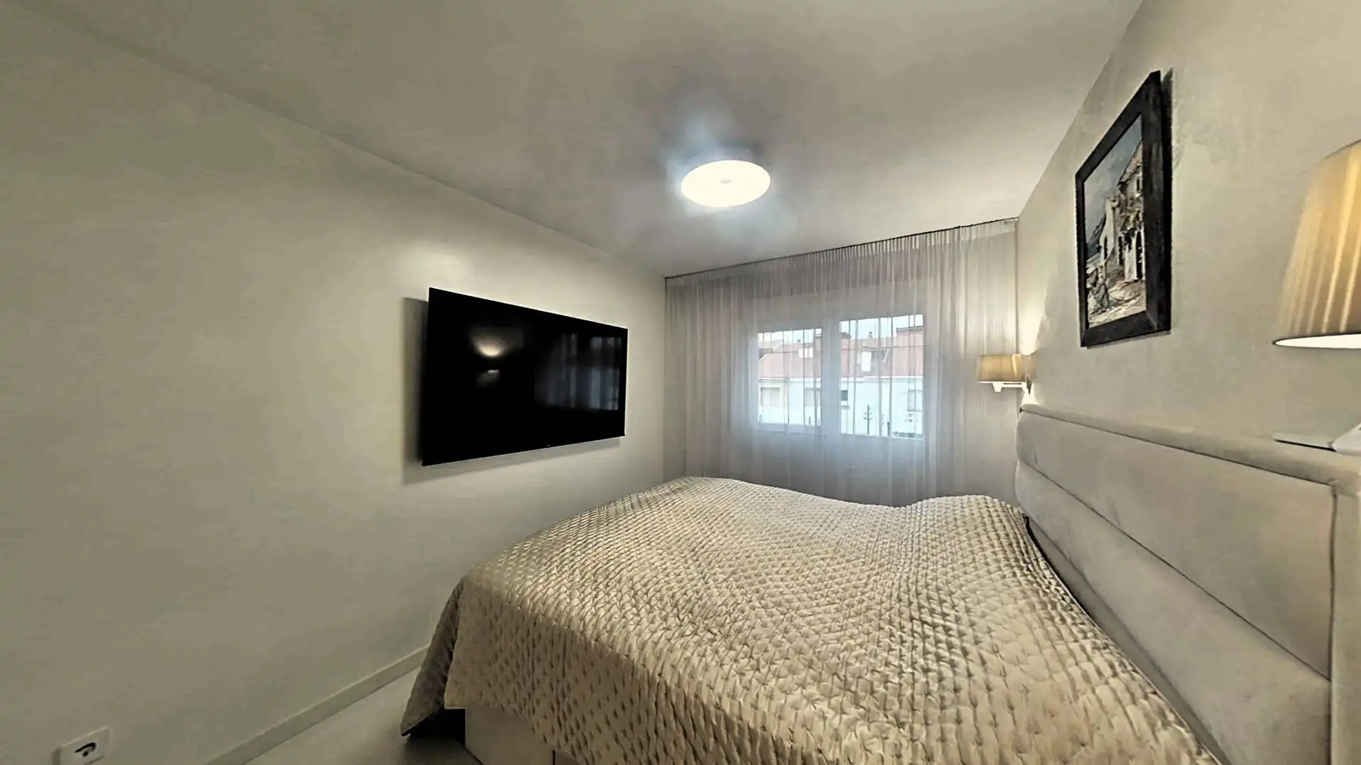 Dormitori de Apartament en venda en San Pedro del Pinatar amb Aire condicionat, Moblat i Balcó