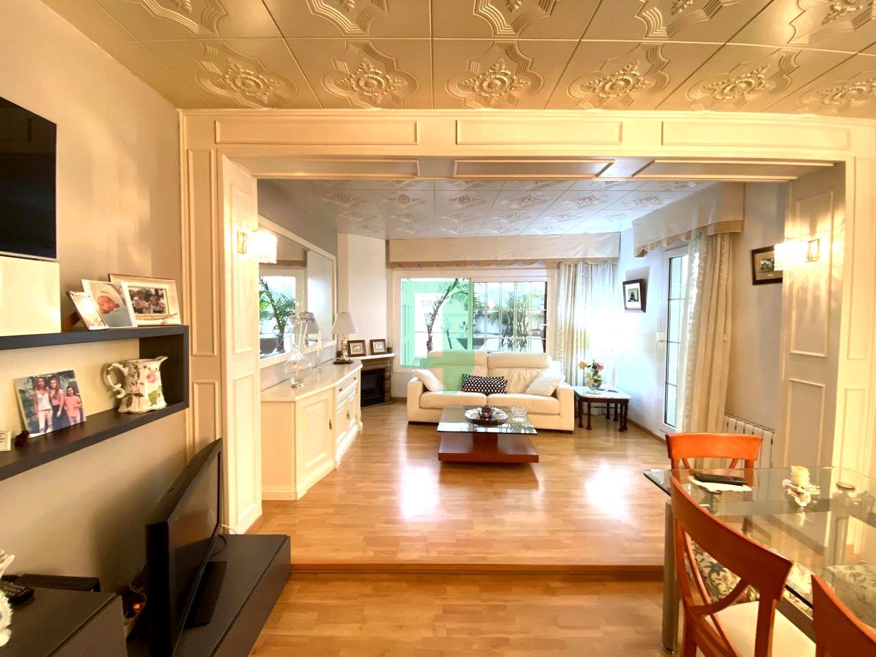 Sala de estar de Piso en venta en Badalona con Aire acondicionado, Calefacción y Terraza