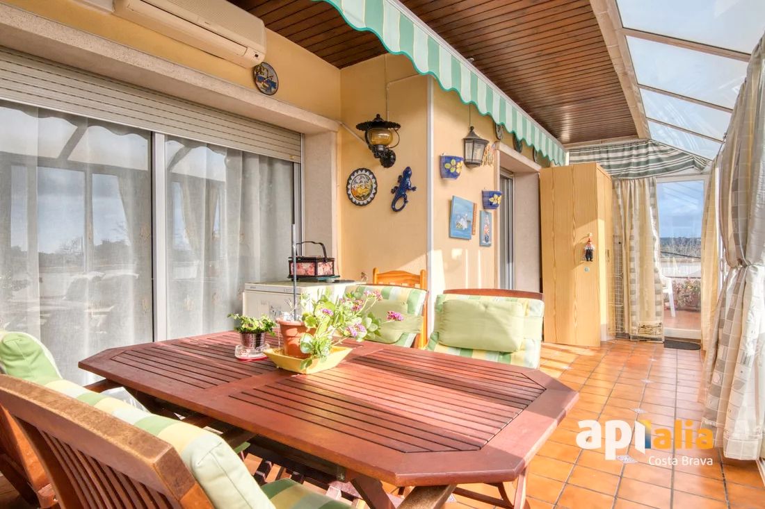 Terrassa de Apartament en venda en Calonge i Sant Antoni amb Calefacció, Terrassa i Balcó