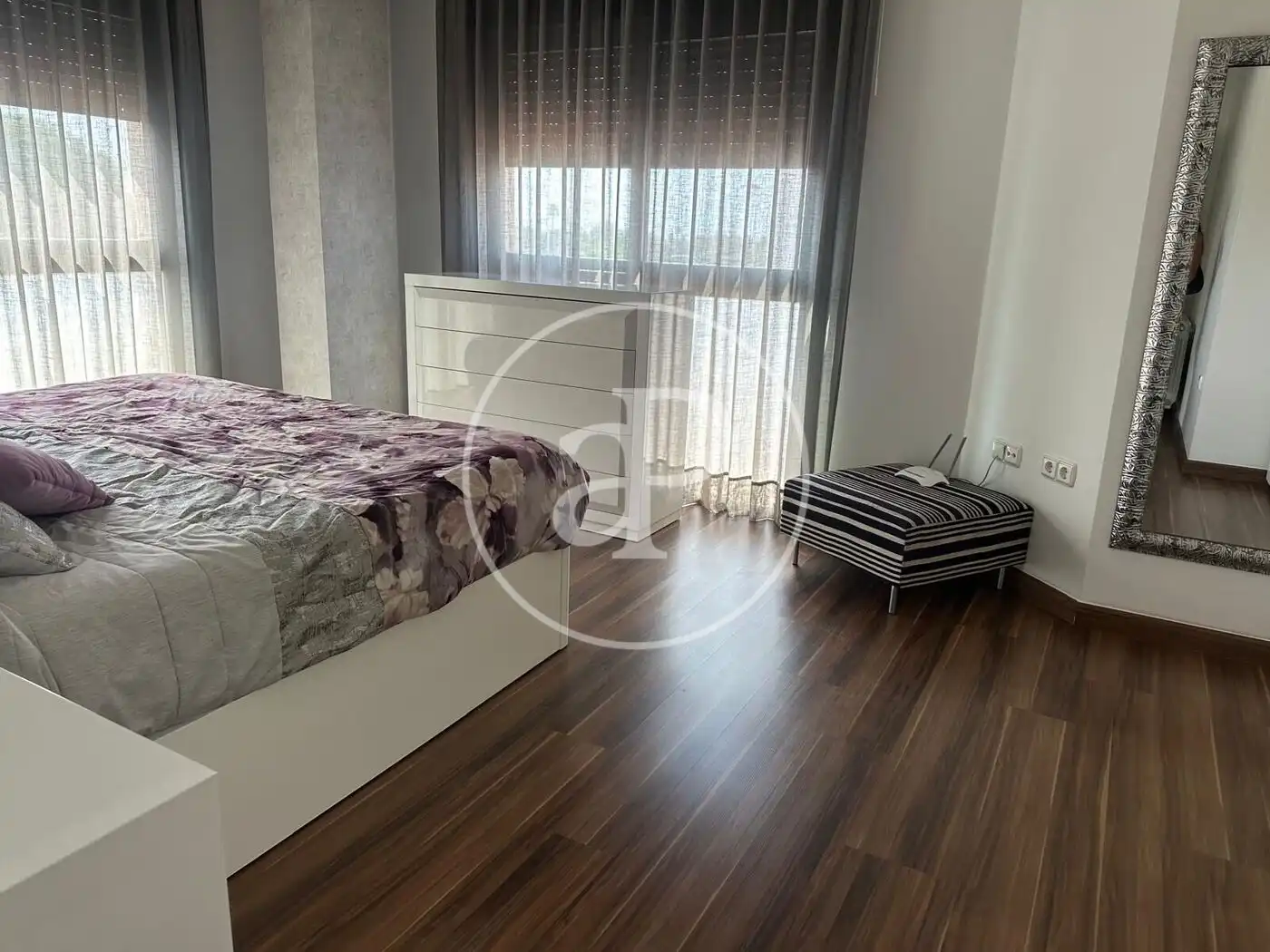 Bedroom of Duplexes for rent in Elche / Elx  with Air Conditioner, Heating and Private garden