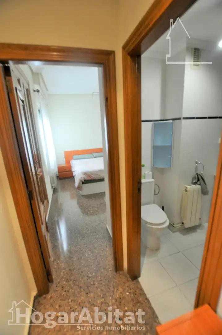 Schlafzimmer von Dachboden zum Verkauf in Valencia mit Klimaanlage, Heizung und Terrasse