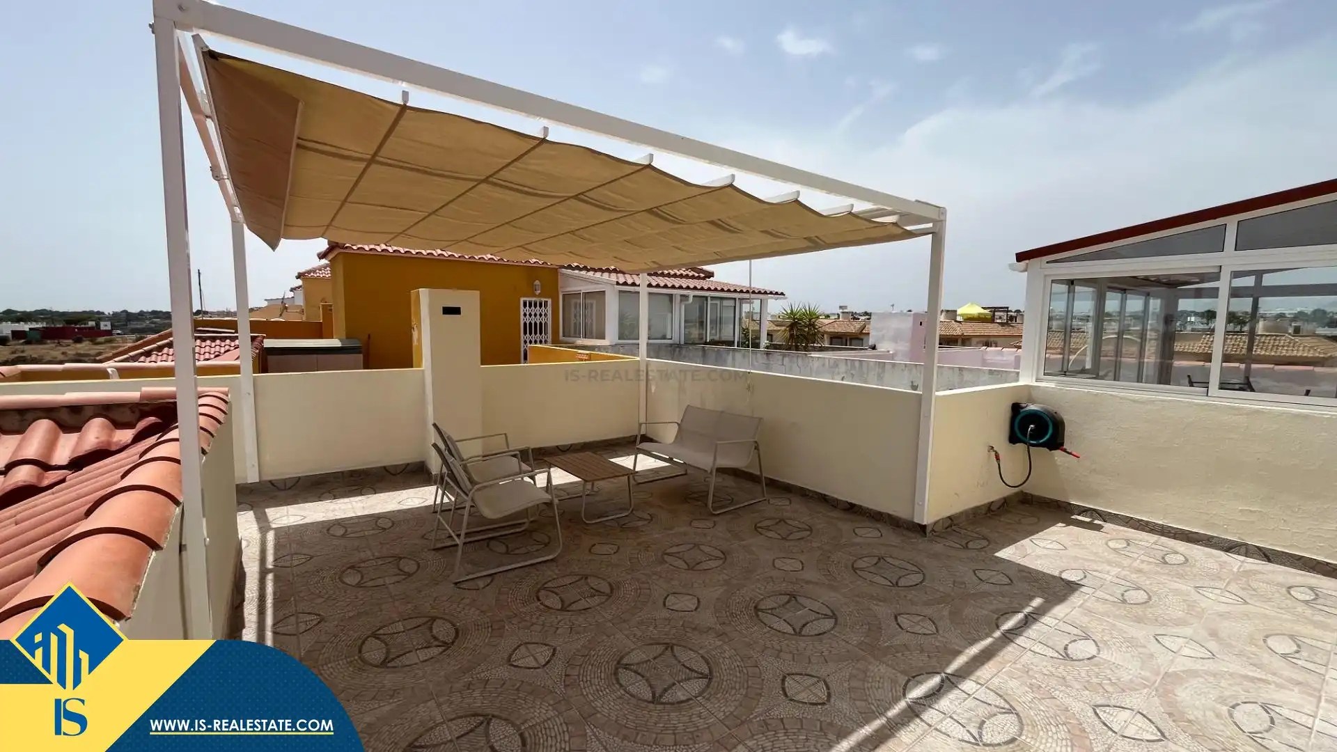 Terrace of Flat for rent in Orihuela  with Air Conditioner, Terrace and Furnished