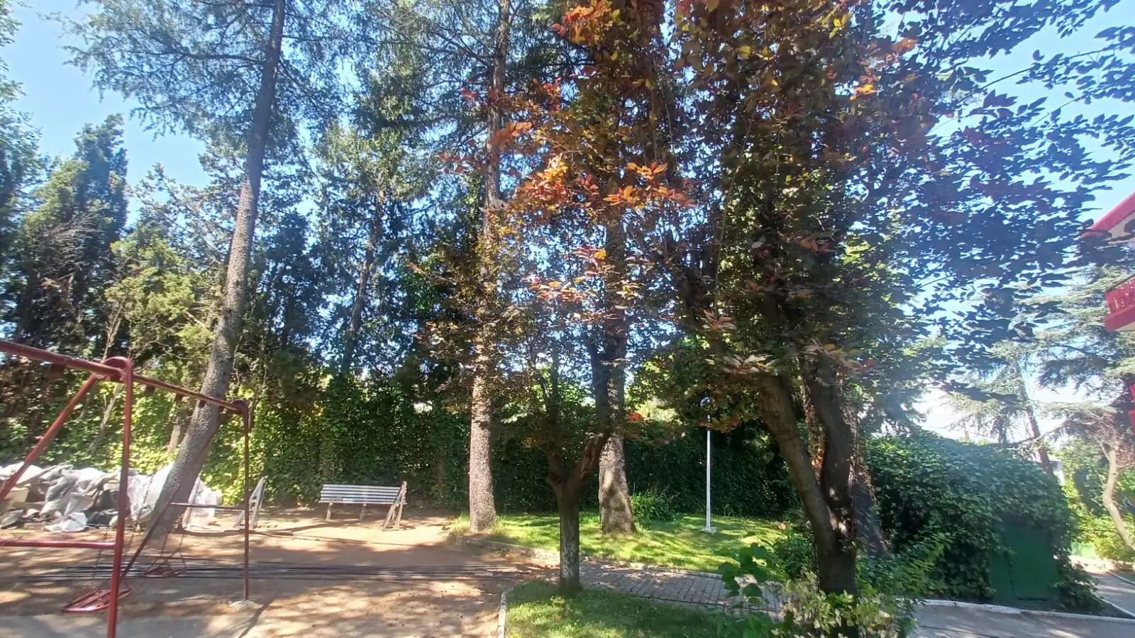 Garten von Wohnung zum Verkauf in Collado Villalba mit Heizung, Parkett und Terrasse