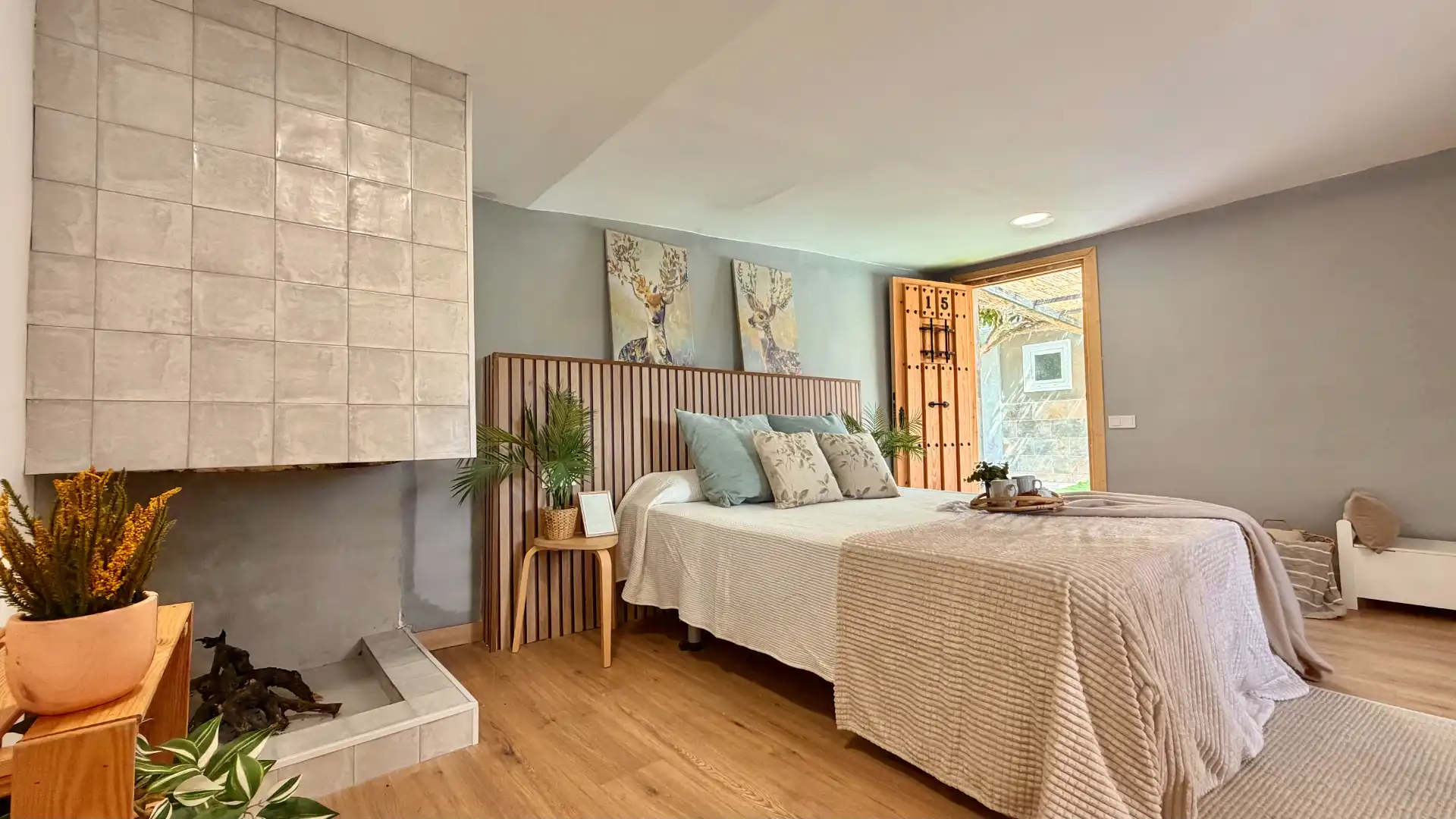 Schlafzimmer von Haus oder Chalet zum Verkauf in Tarragona mit Heizung, Privatgarten und Parkett