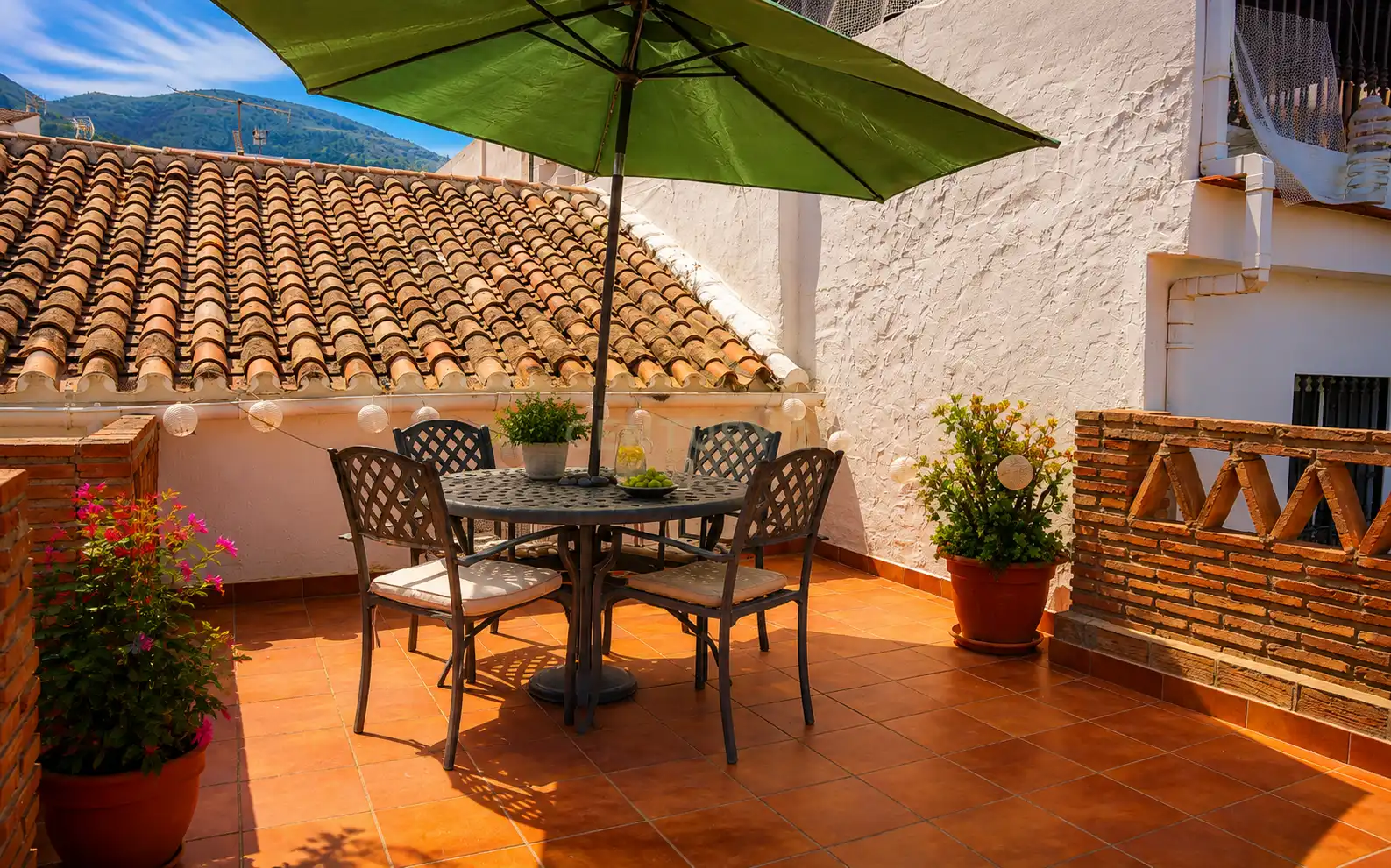 Terraza de Casa o chalet en venta en Alhaurín El Grande con Aire acondicionado
