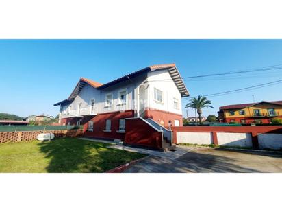 Exterior view of Single-family semi-detached for sale in Avilés  with Terrace