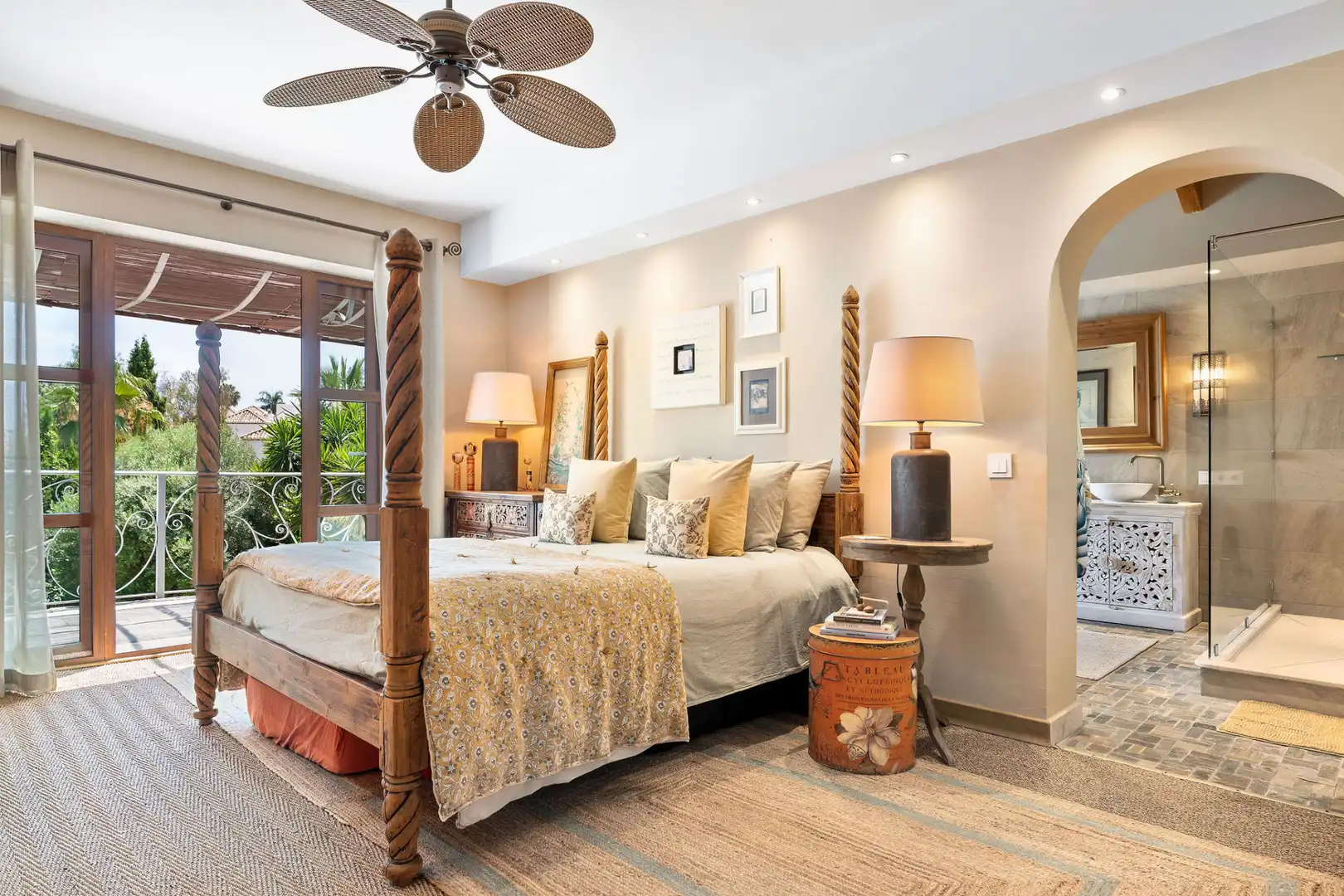 Habitación de Casa o chalet en venta en Marbella con Aire acondicionado, Jardín privado y Terraza
