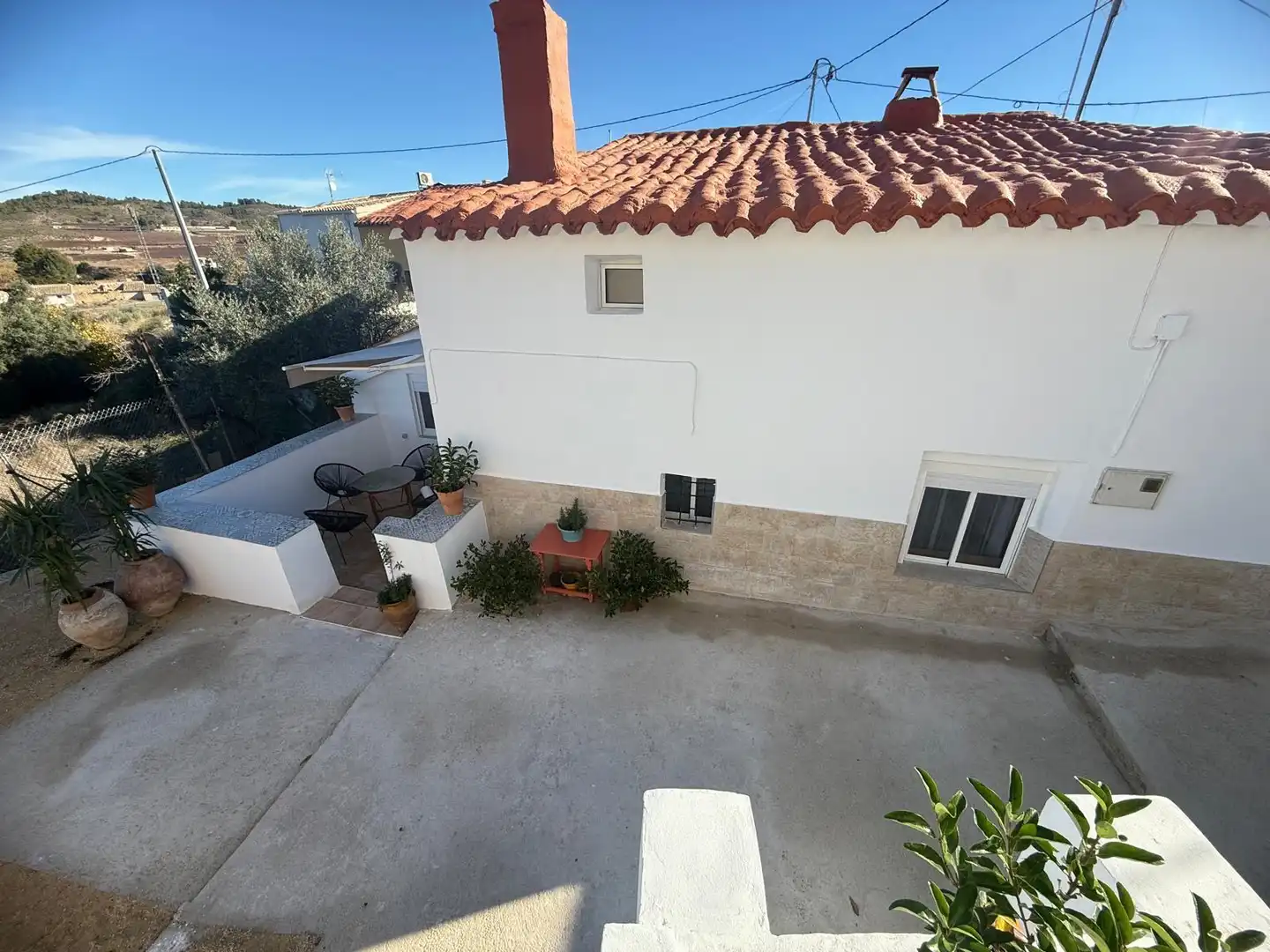 Vista exterior de Casa o xalet en venda en Cehegín amb Aire condicionat, Jardí privat i Terrassa