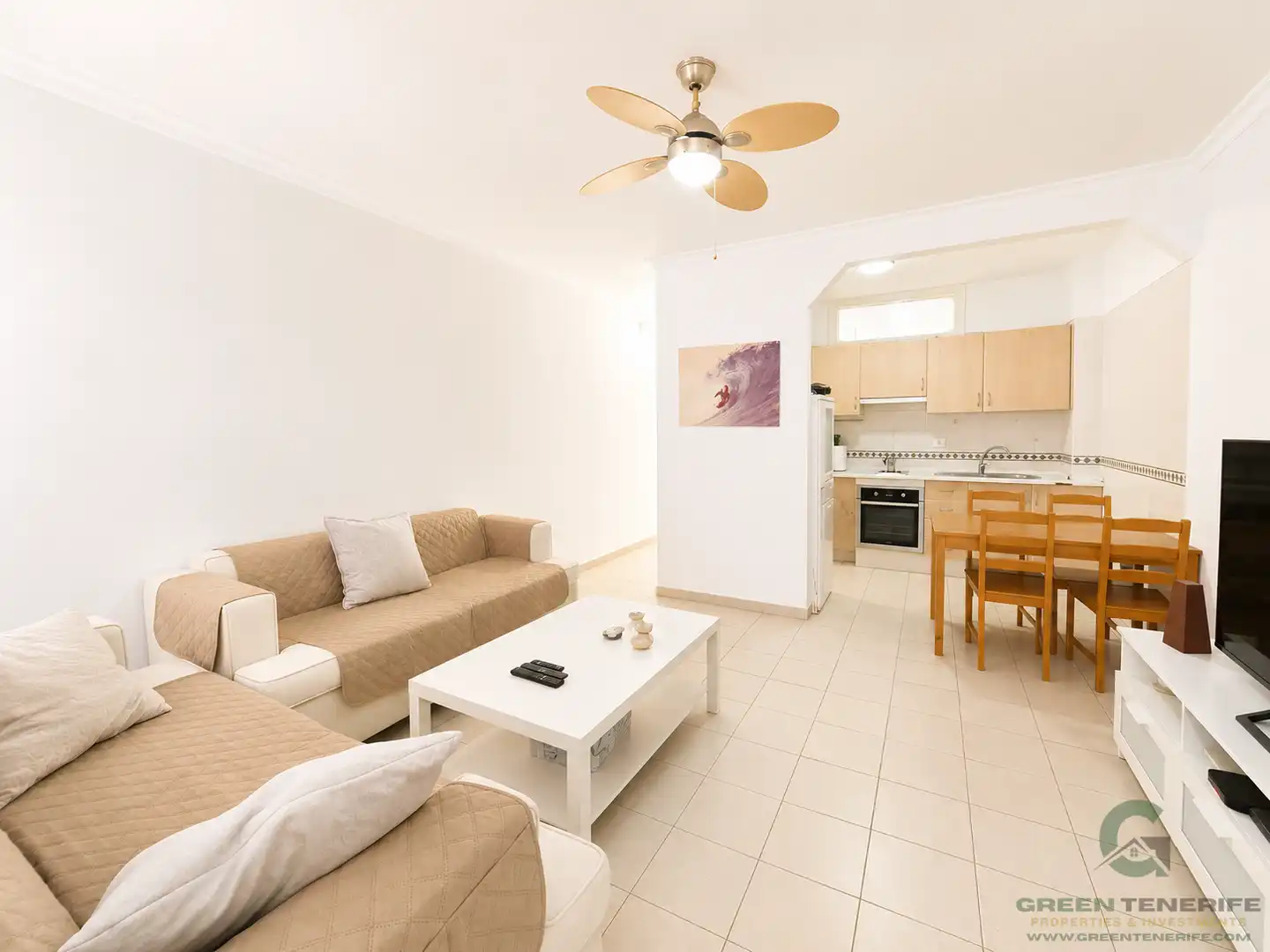 Wohnzimmer von Wohnung zum Verkauf in Santiago del Teide mit Terrasse und Möbliert