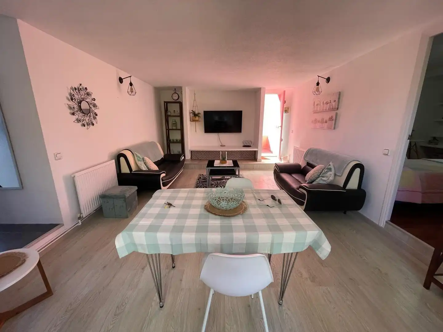 Living room of Apartments for sale in Calpe / Calp  with Air Conditioner and Community pool