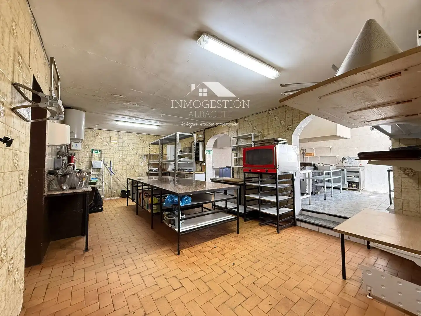 Cocina de Casa o chalet en venta en Albacete con Aire acondicionado, Calefacción y Jardín privado