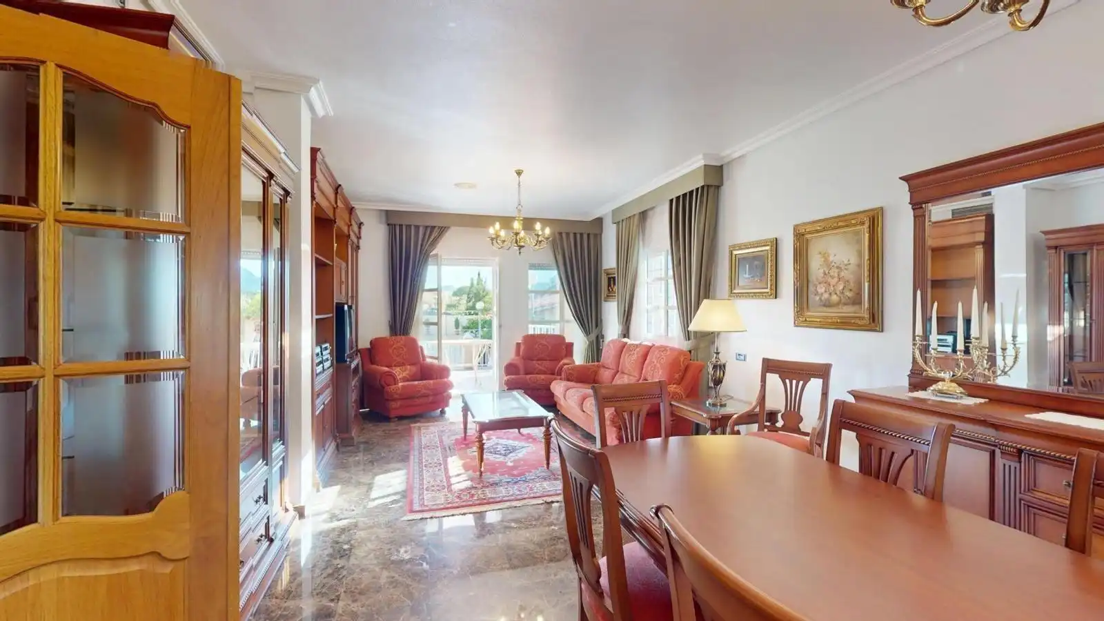 Living room of Houses for sale in Murcia  with Terrace, Storage room and Swimming Pool