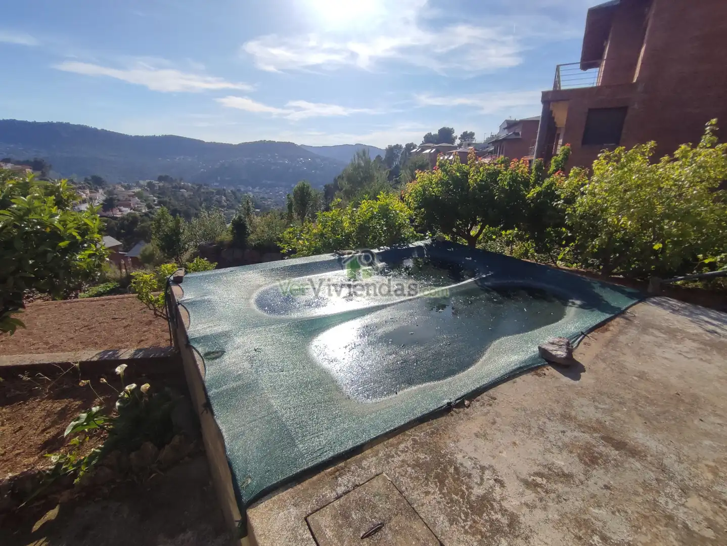 Piscina de Casa o chalet en venta en Vallirana con Aire acondicionado, Calefacción y Jardín privado
