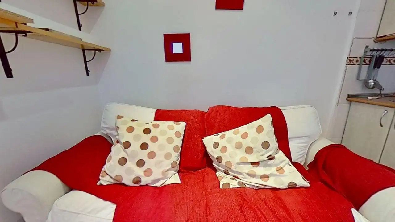 Sala de estar de Piso en venta en  Madrid Capital