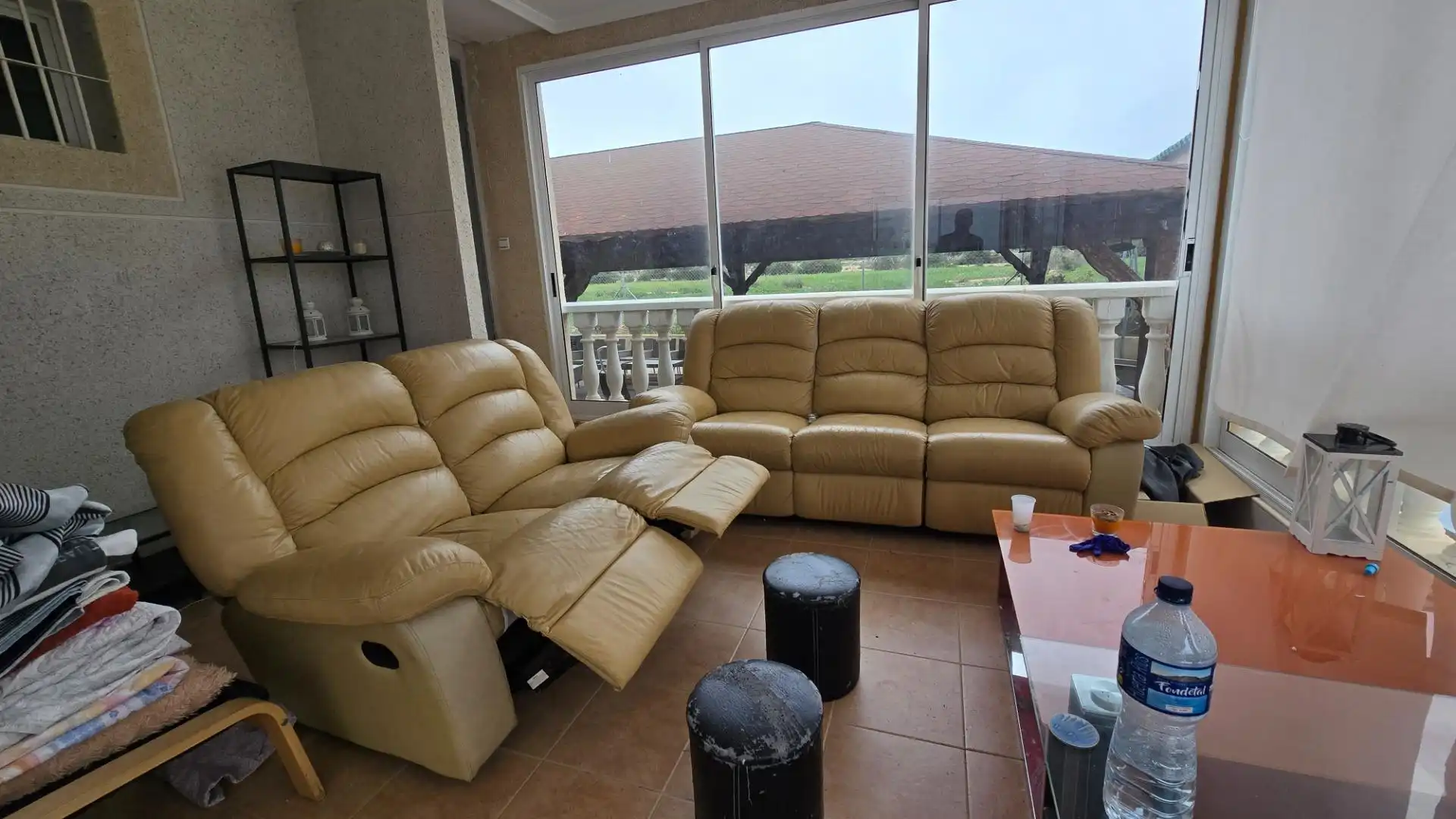 Sala d'estar de Casa o xalet en venda en Elche / Elx amb Aire condicionat, Terrassa i Traster
