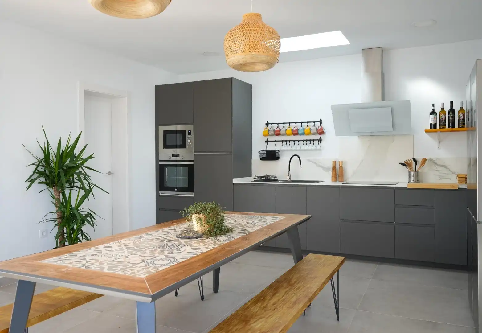 Cocina de Casa o chalet en venta en Tías con Jardín privado, Terraza y Piscina