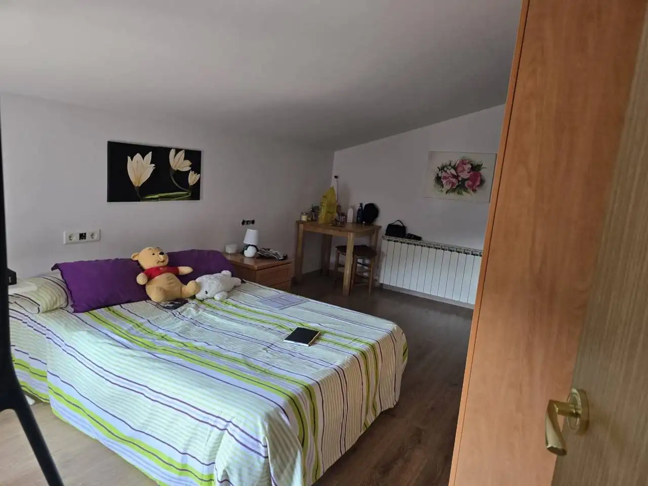 Schlafzimmer von Maisonette zum Verkauf in Terrassa mit Klimaanlage, Heizung und Parkett