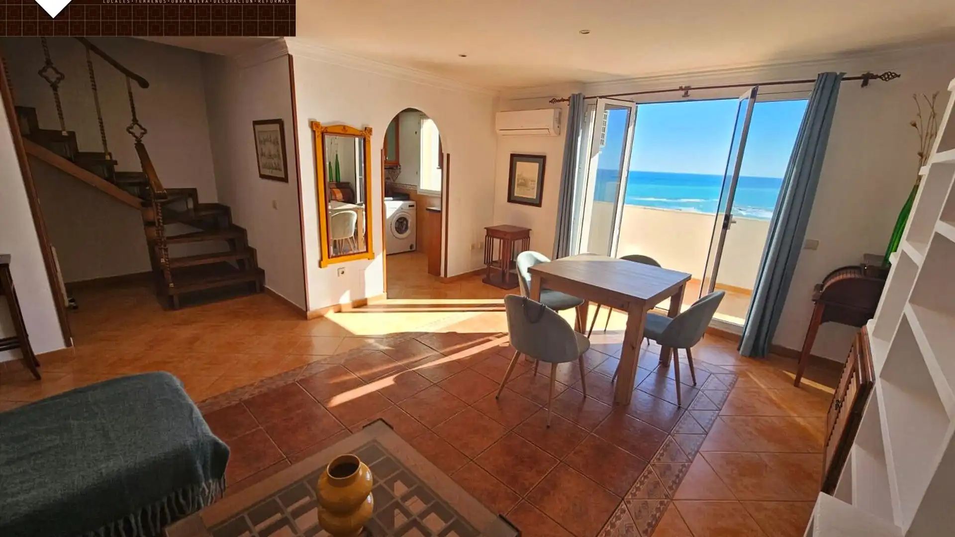 Außenansicht von Dachboden zur Miete in Benalmádena mit Terrasse, Möbliert und Balkon