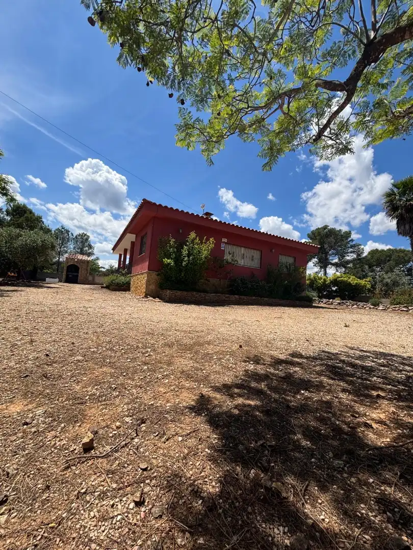 Vista exterior de Casa o chalet en venta en Catadau con Aire acondicionado, Jardín privado y Terraza