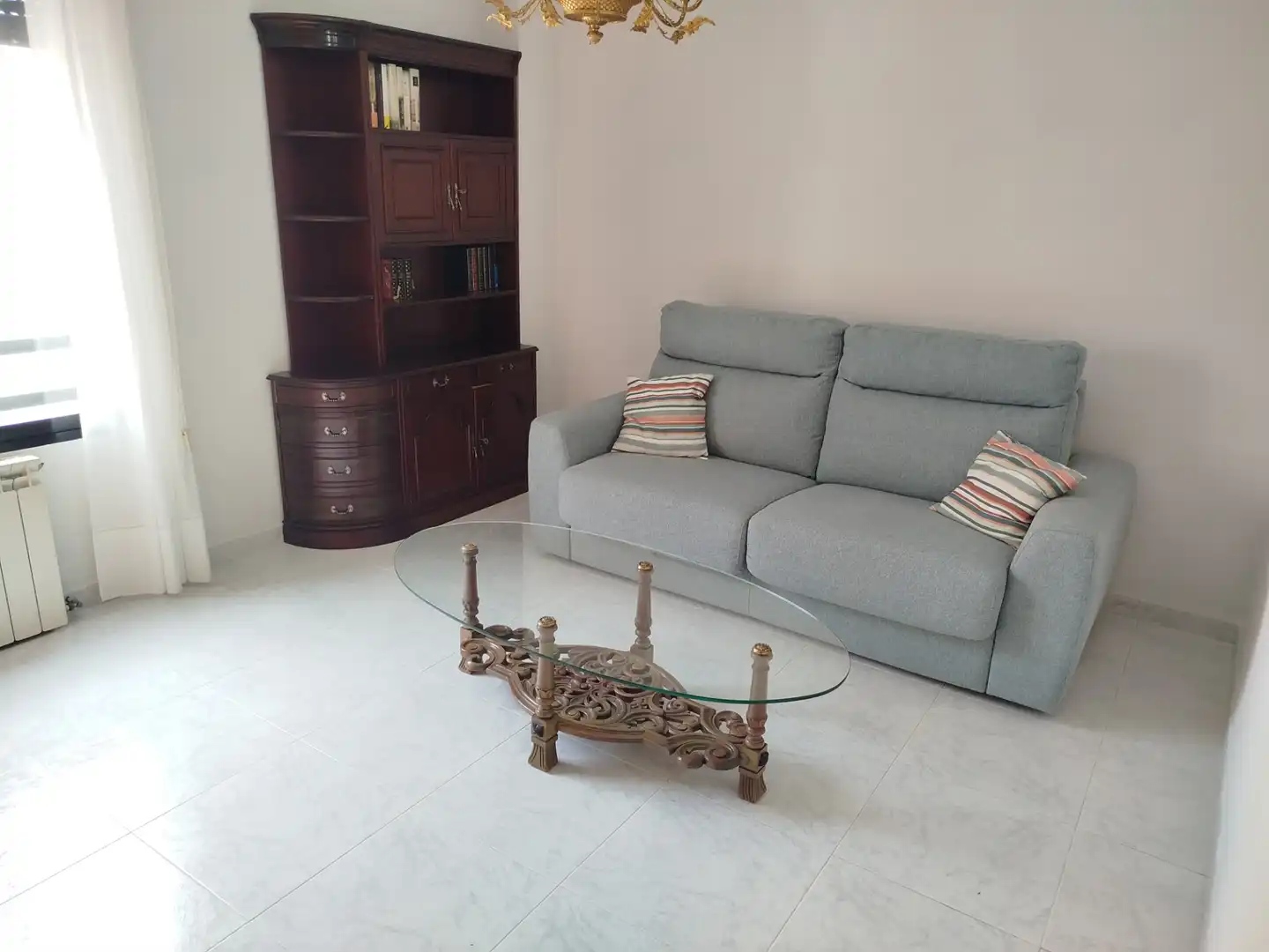 Living room of Flat for rent in Castellón de la Plana / Castelló de la Plana  with Heating, Furnished and Oven