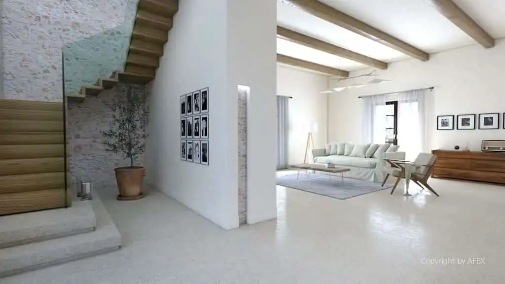 Living room of Country homes for sale in Felanitx  with Air Conditioner, Heating and Storage room