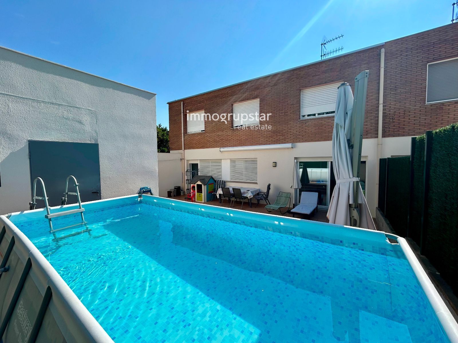 Swimming pool of Single-family semi-detached for sale in Calonge i Sant Antoni  with Heating and Terrace
