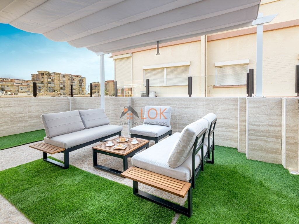 Terrace of Attic for sale in Málaga Capital  with Air Conditioner, Terrace and Furnished
