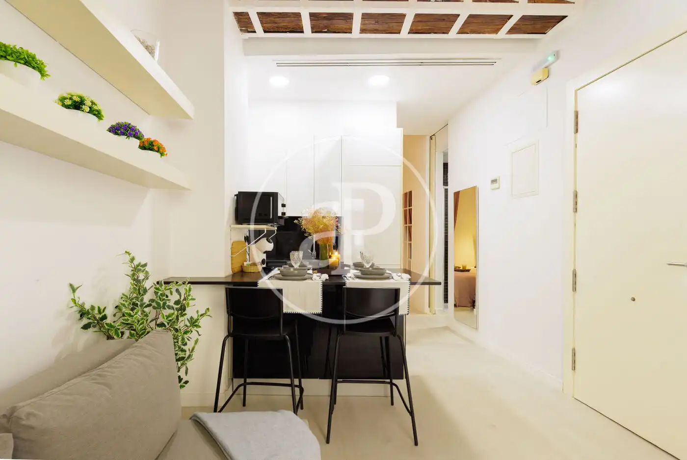 Comedor de Piso de alquiler en Valencia con Aire acondicionado, Calefacción y Amueblado