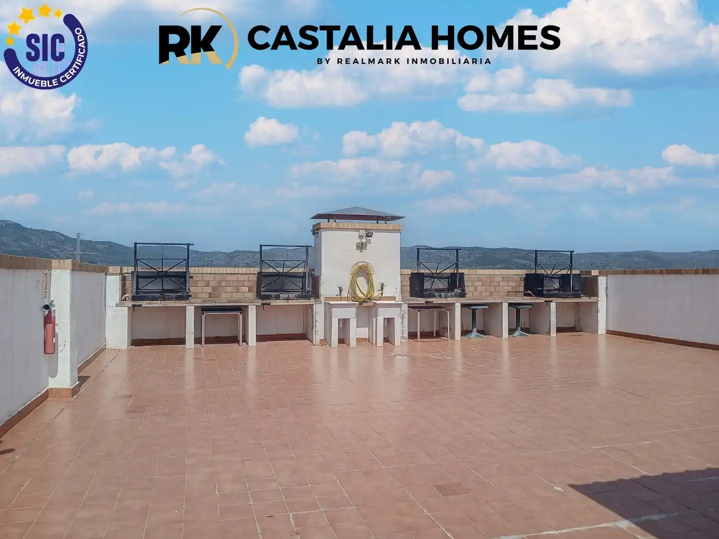 Terrassa de Apartament en venda en Oropesa del Mar / Orpesa amb Aire condicionat, Jardí privat i Terrassa