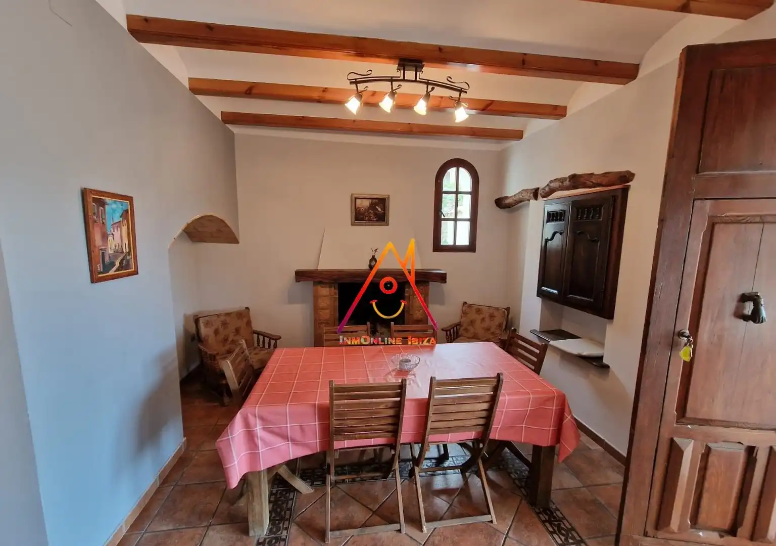 Comedor de Casa o chalet de alquiler en Tàrbena con Jardín privado, Terraza y Amueblado