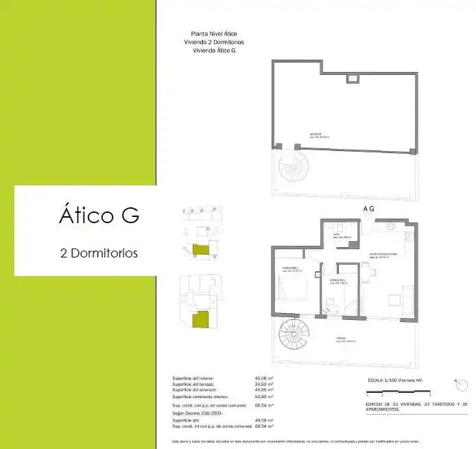 Penthouse with lift for sale in Las Lagunas, imagen 6