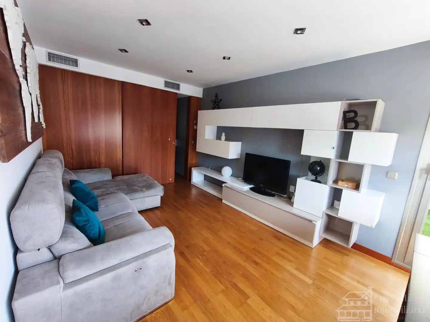 Sala d'estar de Pis en venda en Aldeatejada amb Aire condicionat, Calefacció i Terrassa