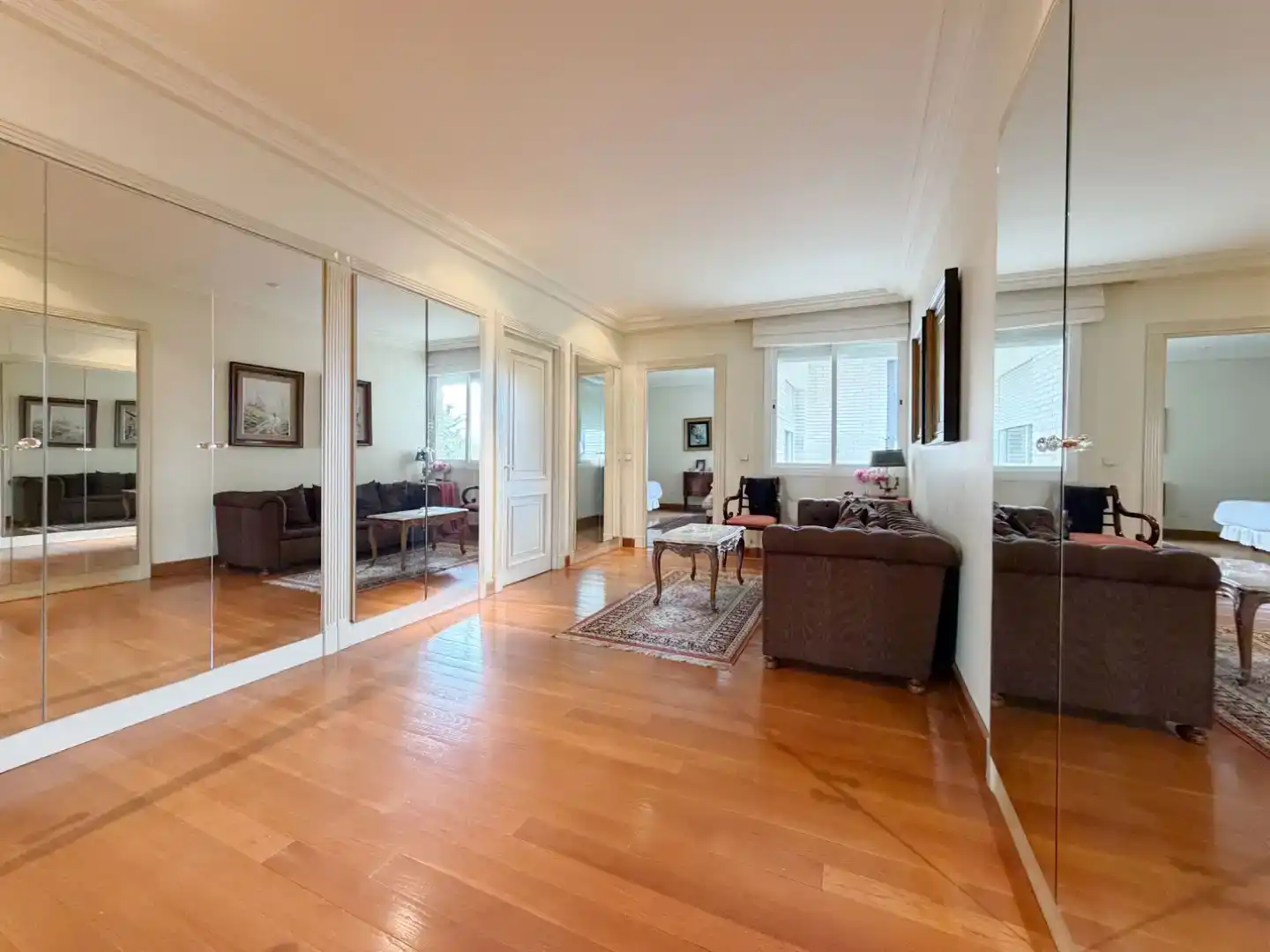 Sala de estar de Piso en venta en Ciudalcampo con Aire acondicionado, Calefacción y Jardín privado