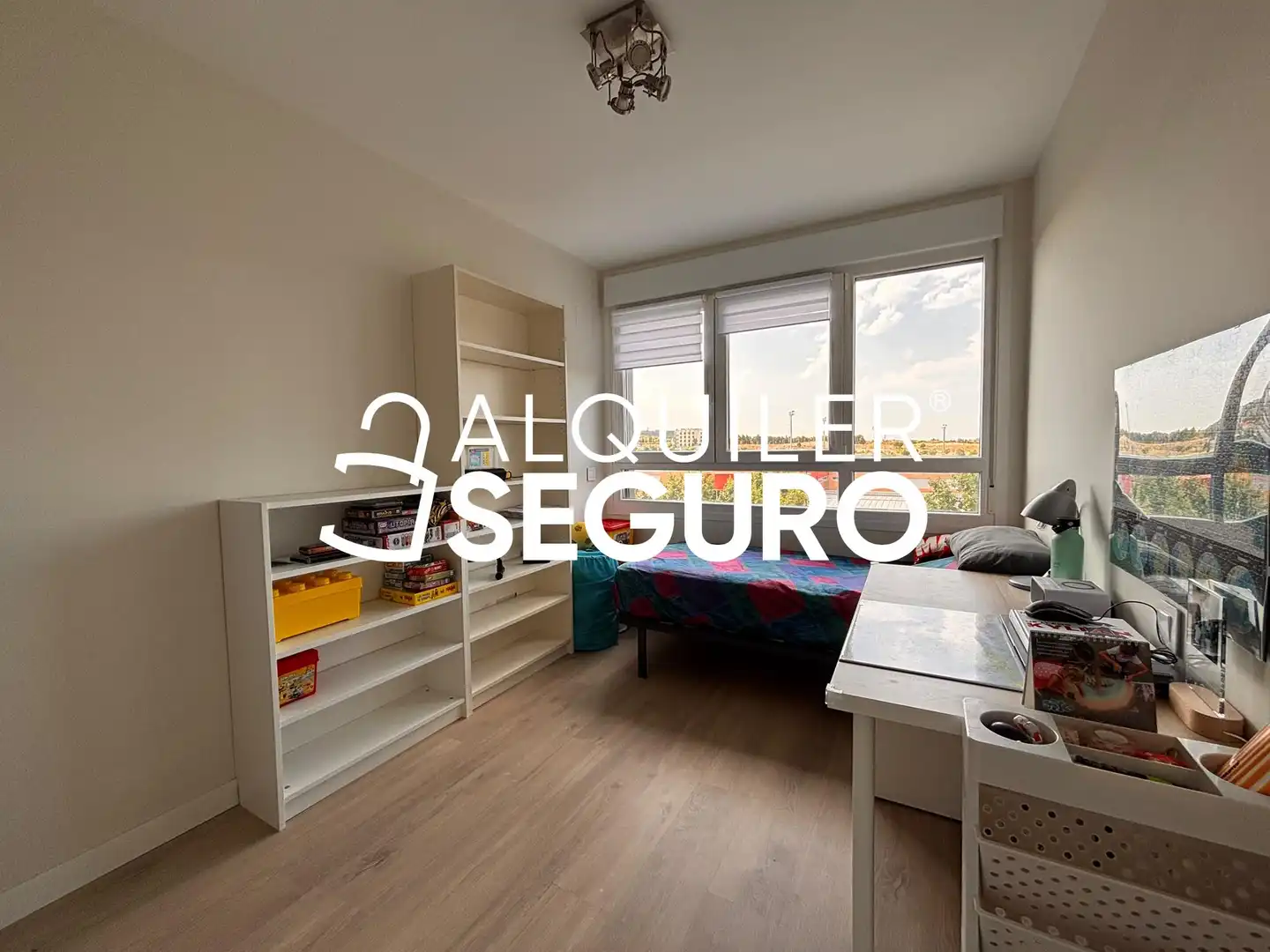 Bedroom of Flat for rent in Rivas-Vaciamadrid  with Air Conditioner, Heating and Terrace