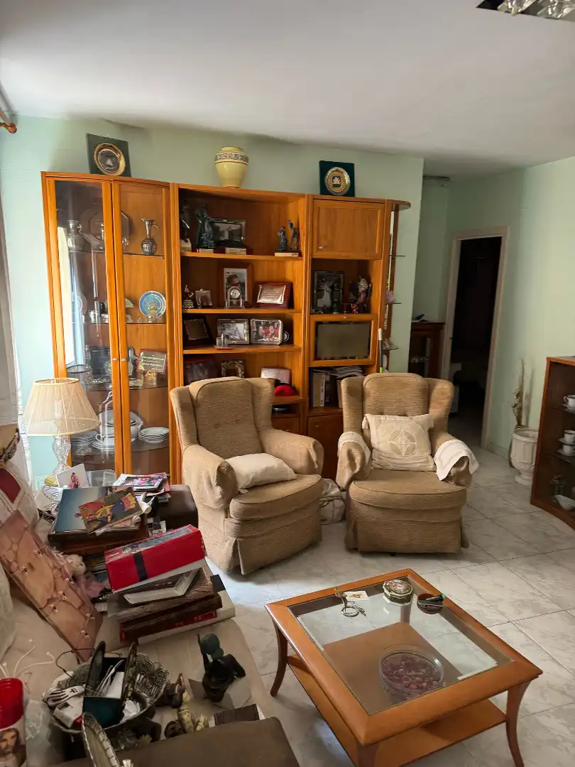Sala de estar de Casa o chalet en venta en Melilla con Aire acondicionado, Terraza y Trastero